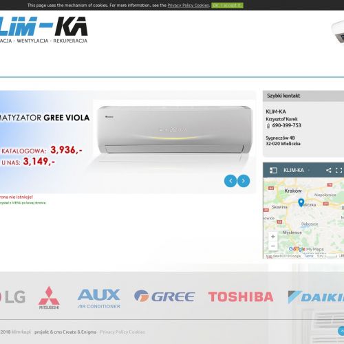 Klimatyzator do mieszkania w Krakowie