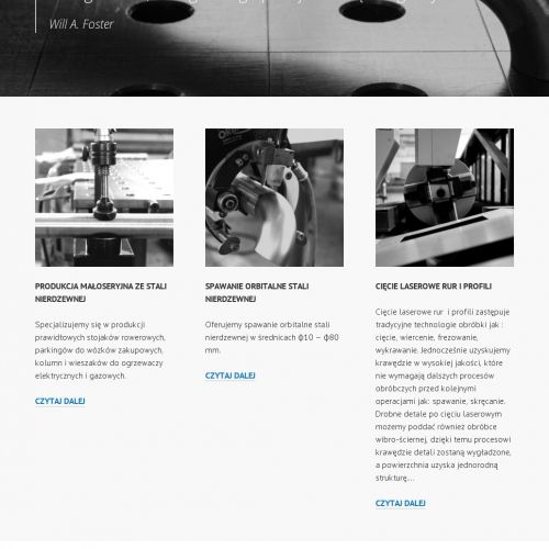 Cięcie laserowe rur - Leszno