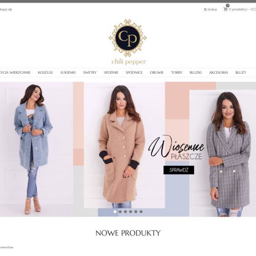 Bluzka z broszką czarna