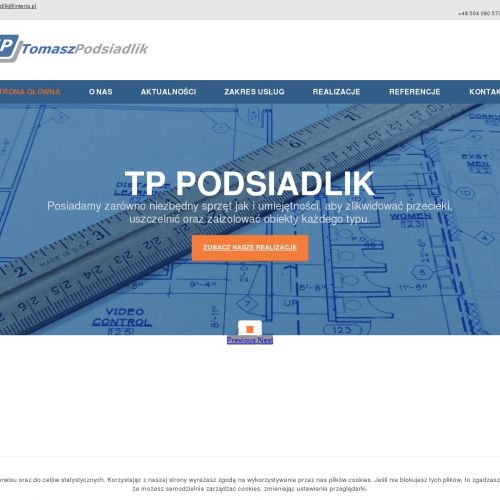 Naprawa spękań w ścianach betonowych Warszawa