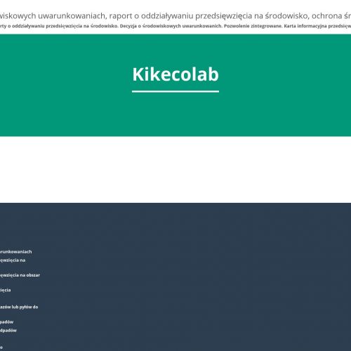 Wniosek o pozwolenie zintegrowane łódź - Kraków