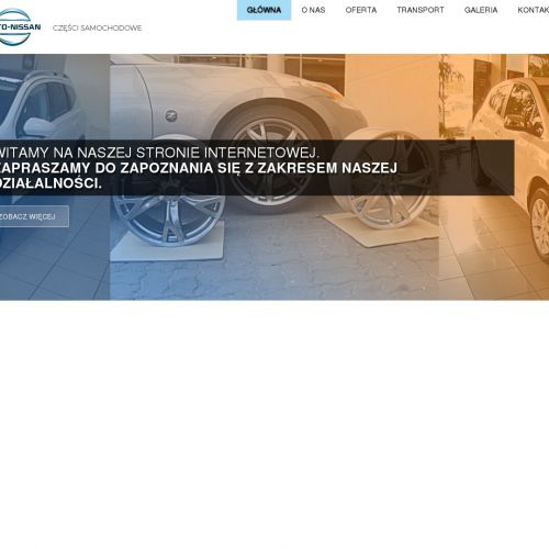 Nowe części nissan