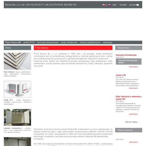 Laminat poliestrowy wzmocniony włóknem szklanym - Skawina