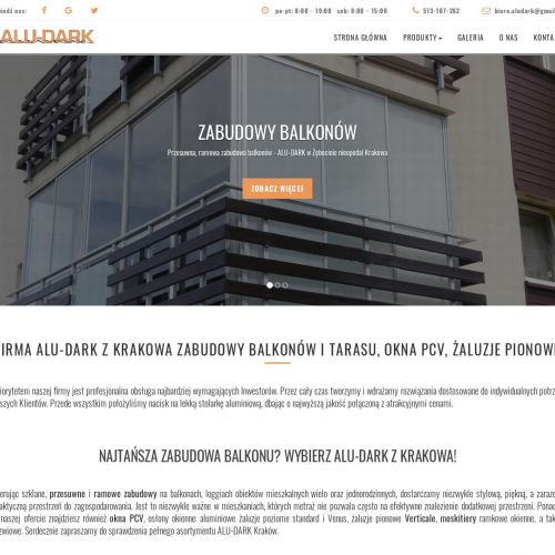 Zadaszenia balkonów Kraków
