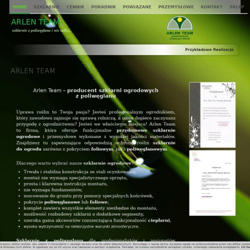 Szklarnia cena - Gdańsk