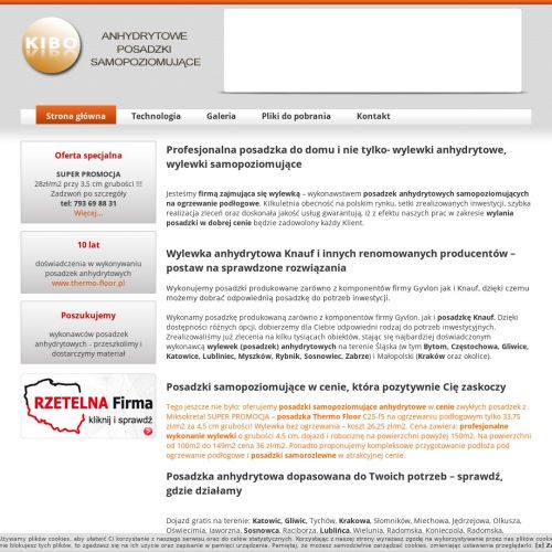 Posadzki samopoziomujące - Rybnik