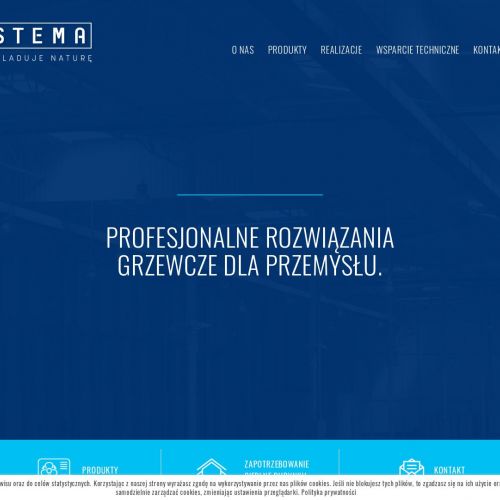 Ogrzewanie nadmuchowe hal