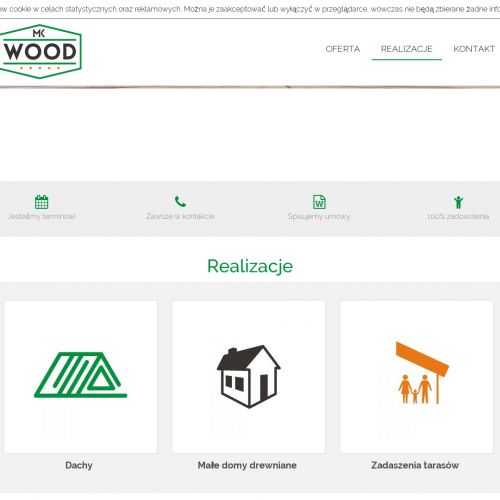 Budowa drewnianego domu w Łodzi