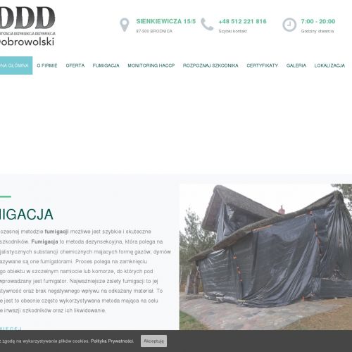 Włocławek - walka z kretem