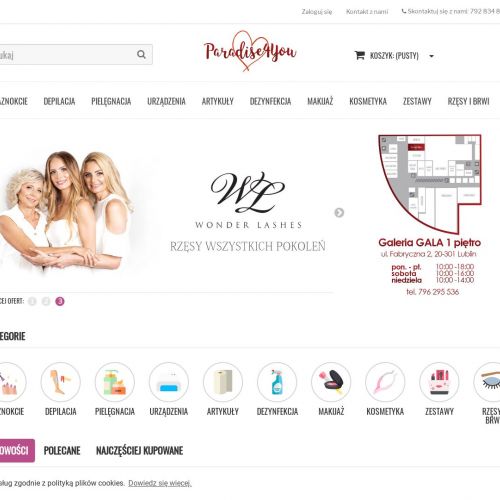 Rzęsy na pasku w Lublinie