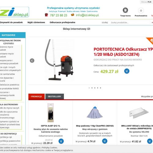 Środki do czyszczenia wyposażenia gastronomicznego