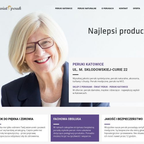 Peruka naturalna - Chorzów