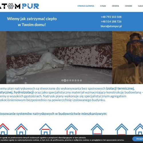 Termoizolacje pianą poliuretanową - Włocławek