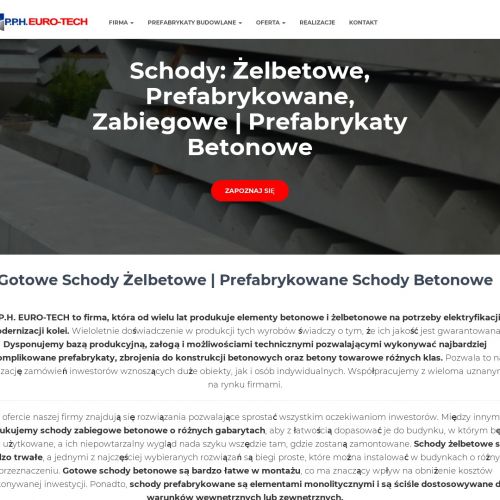 Producent spoczników żelbetowych w Łodzi