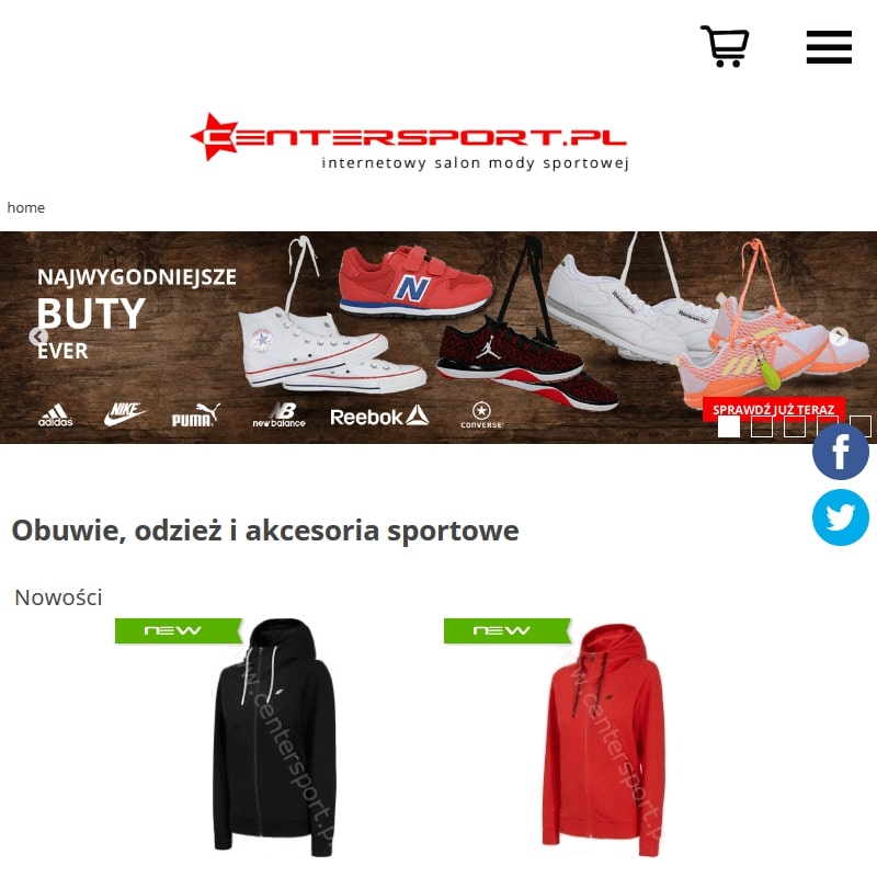 Outlet sportowy sklep internetowy - Oleśnica