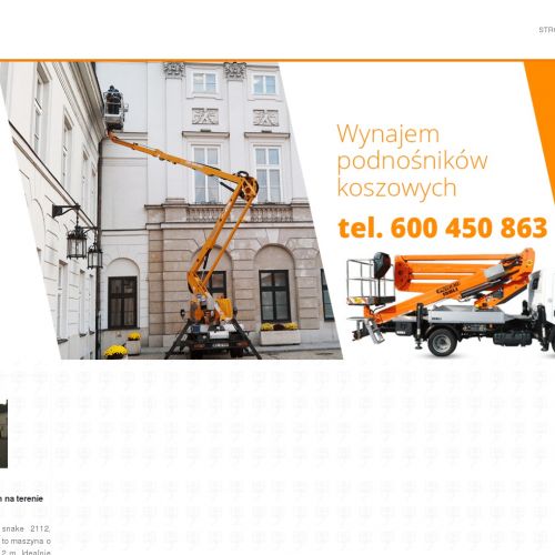 Podnośniki koszowe Grodzisk Mazowiecki