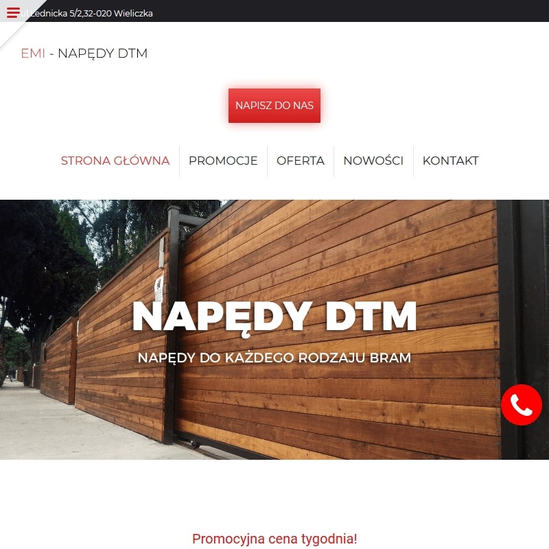 Systemy do bram garażowych dtm