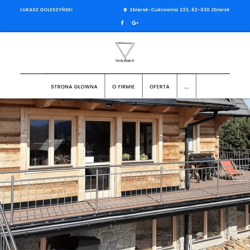 Poznań - poręcz schodowa