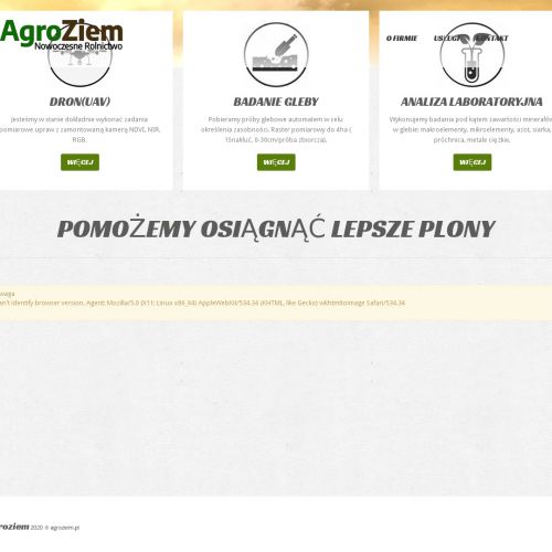 Badanie gleby dla rolników