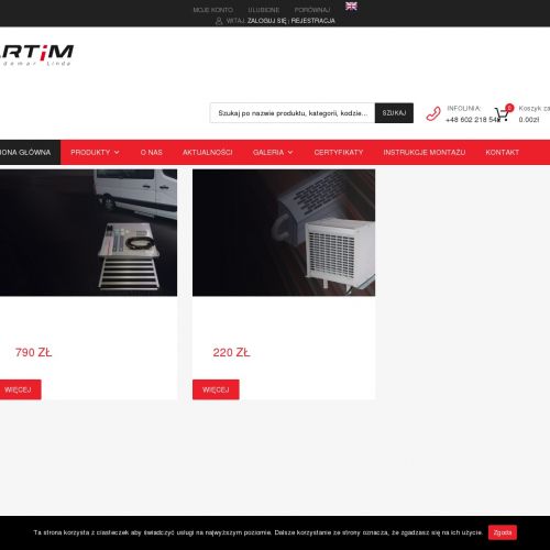 Stopień elektryczny wysuwany do kampera