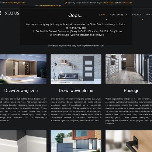 Ożarów Mazowiecki - drzwi wilanów