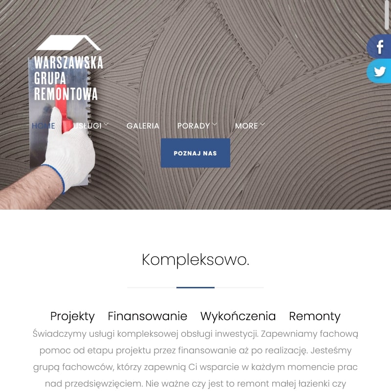 Firma wykończeniowa w Warszawie