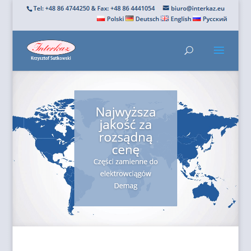 Części do wyciągarki - łomża