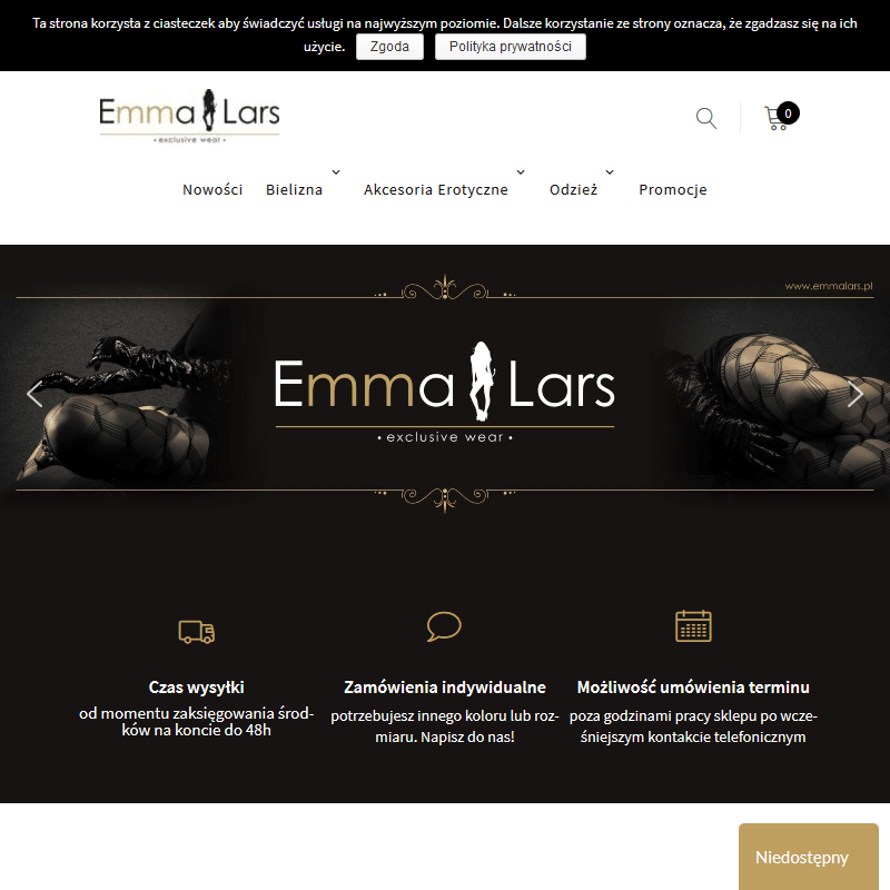 Ekskluzywna bielizna erotyczna dla mężczyzn