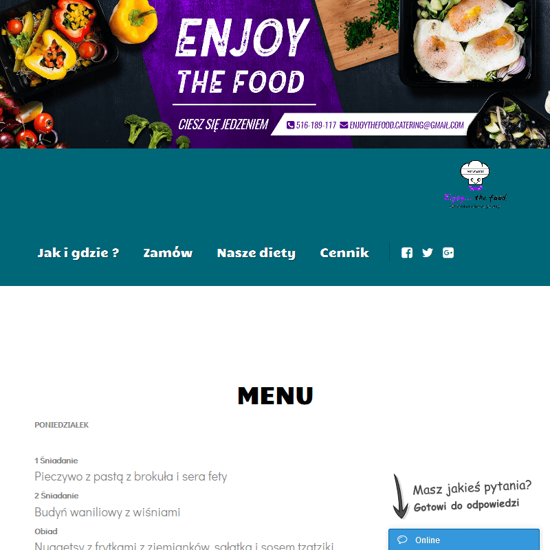 Wegański catering - Luboń