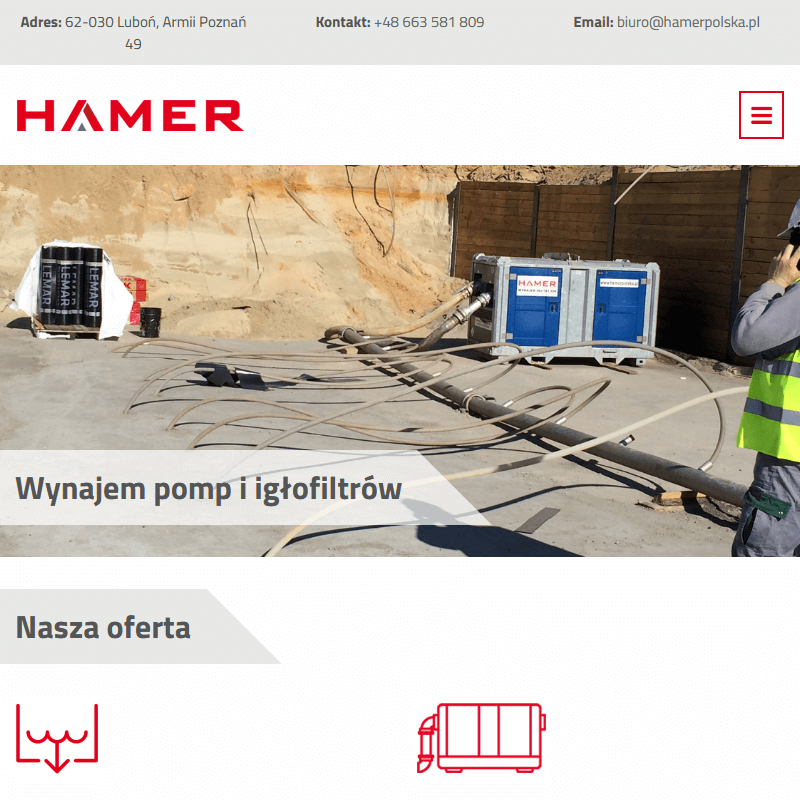 Wrocław - wynajem igłofiltrów cena