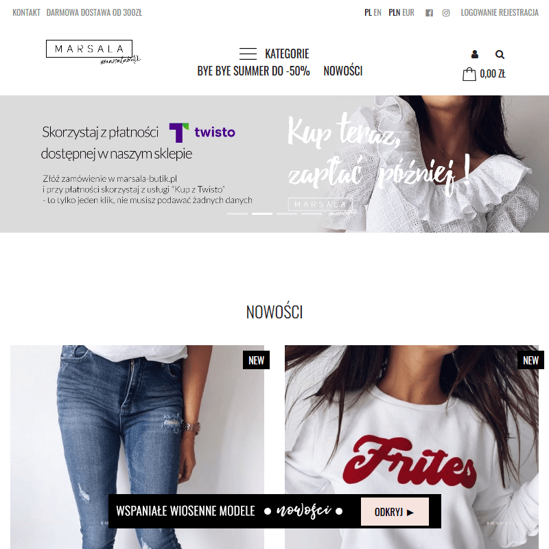 Kombinezony damskie koronka