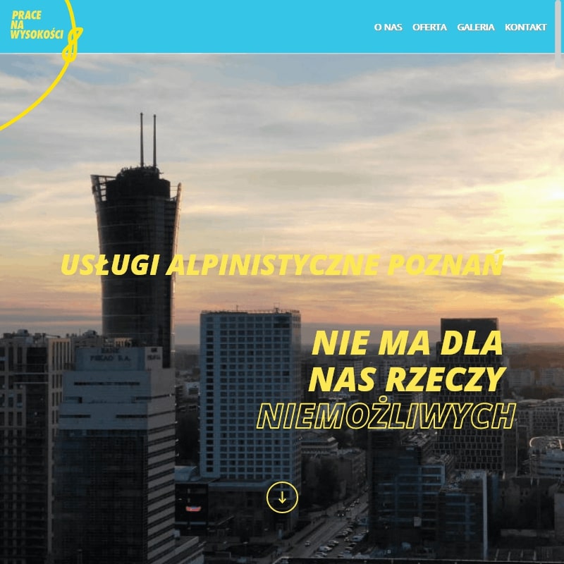 Prace wysokościowe w Poznaniu