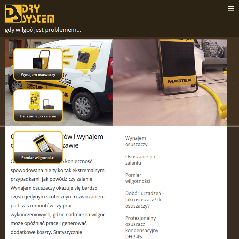 Nagrzewnica do osuszania tynków w Warszawie