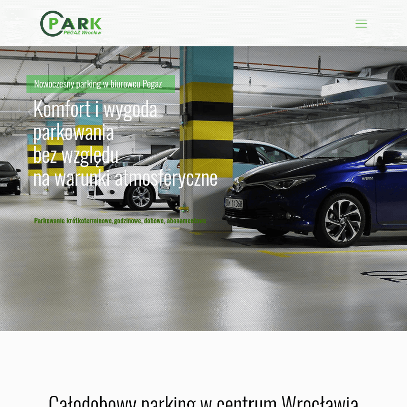 Wrocław - parking strzeżony centrum