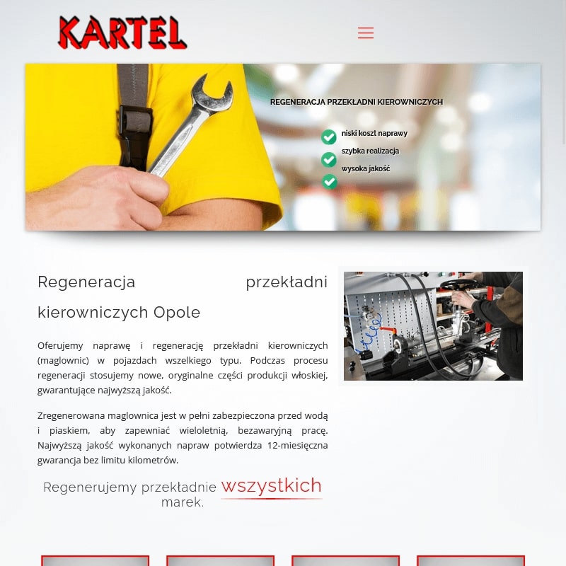 Naprawa maglownic - Nysa