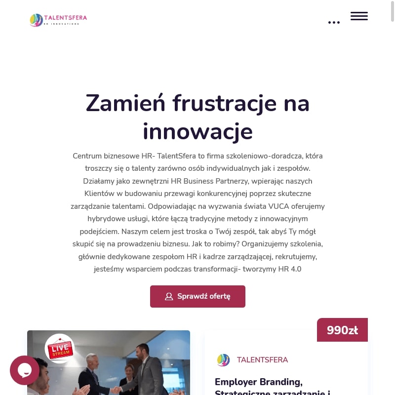 Kurs zarządzania zasobami ludzkimi online w Warszawie