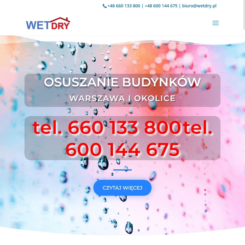 Dezynfekcja pomieszczeń Warszawa