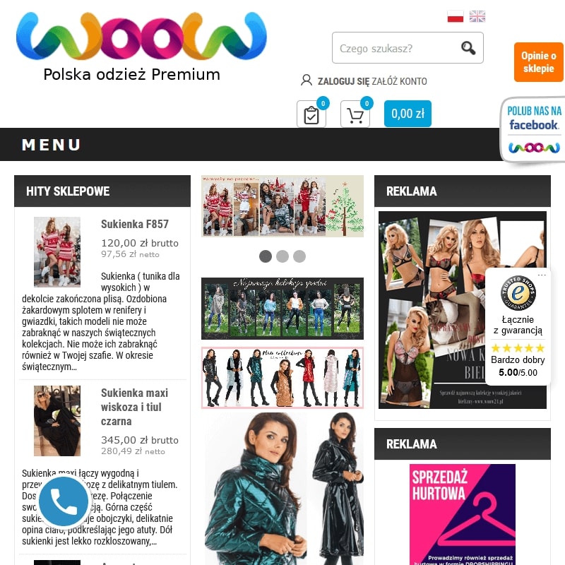 Woskowane spodnie damskie w Toruniu