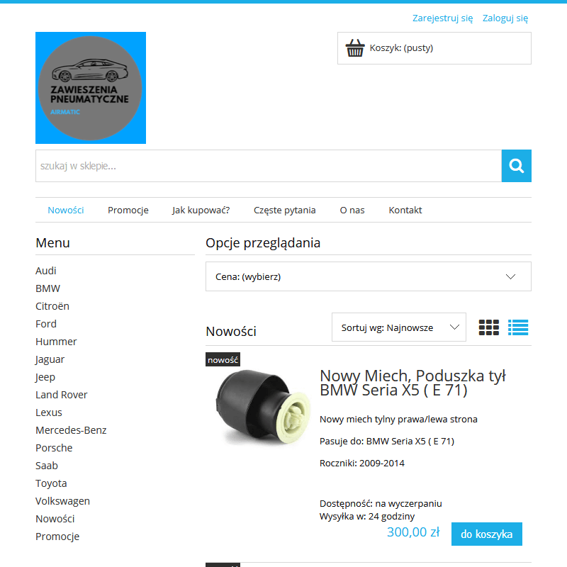 Miech poduszka land rover